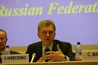 Victor Khristenko, Minister for Industry and Energy, Russian Federation