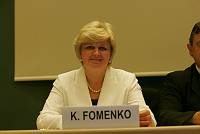 Kateryna Fomenko, Deputy Minister for Transport and Communications, Ukraine