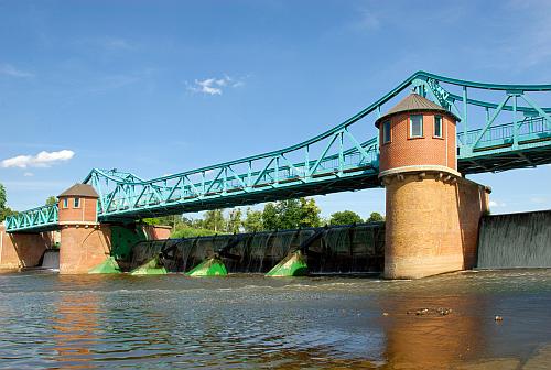 Bridge over Odra river