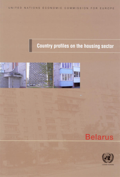 Coutry profiles on the housing sector — Belarus