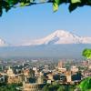 View of Mount Ararat in Armenia