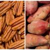 Pecans and sweet potatoes